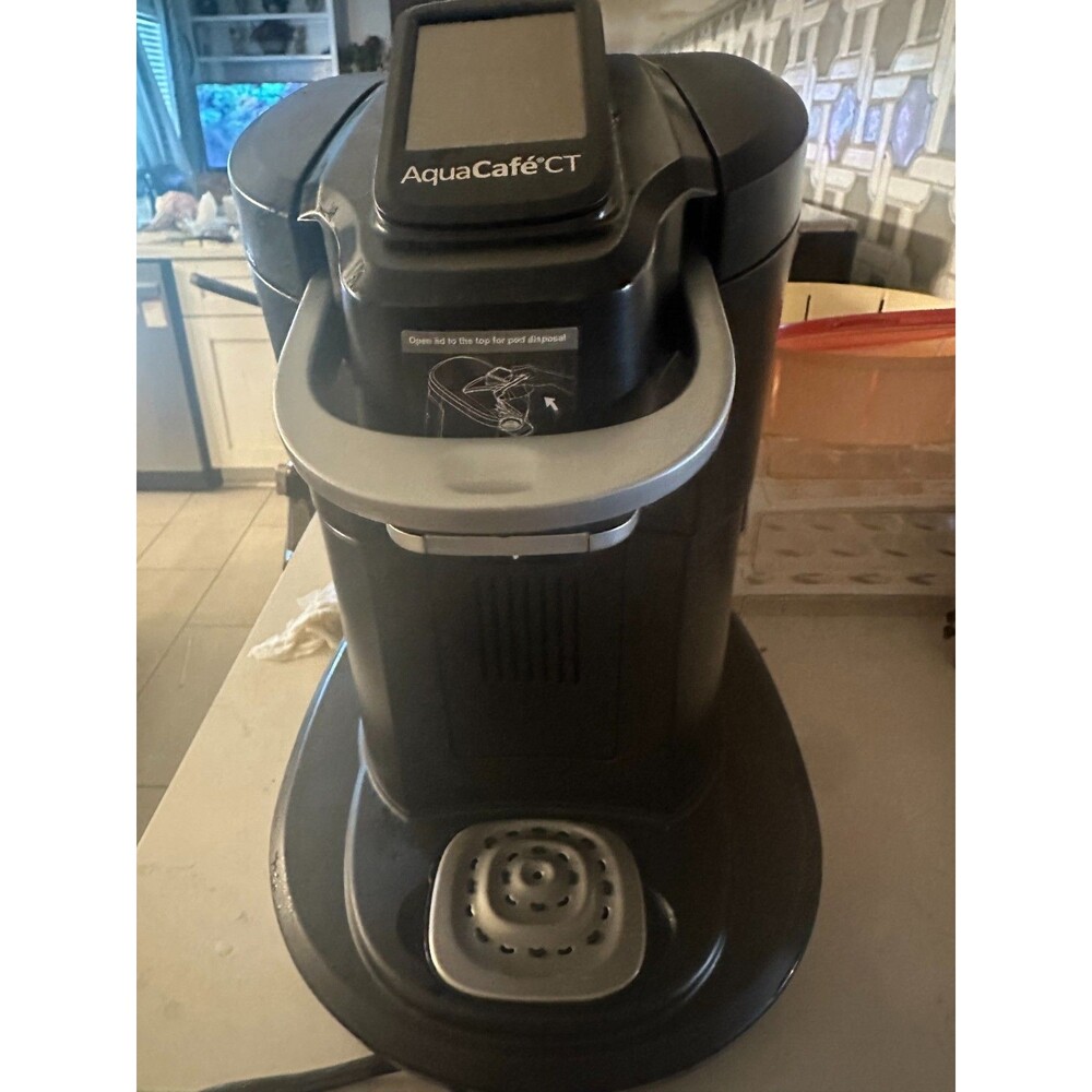 AQUABEVE AquaCafe CT Model ACB550 Countertop Barista Single Serve Coffee Machine